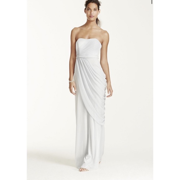 David’s Bridal lavender IRIS bridesmaid dress - Picture 3 of 8